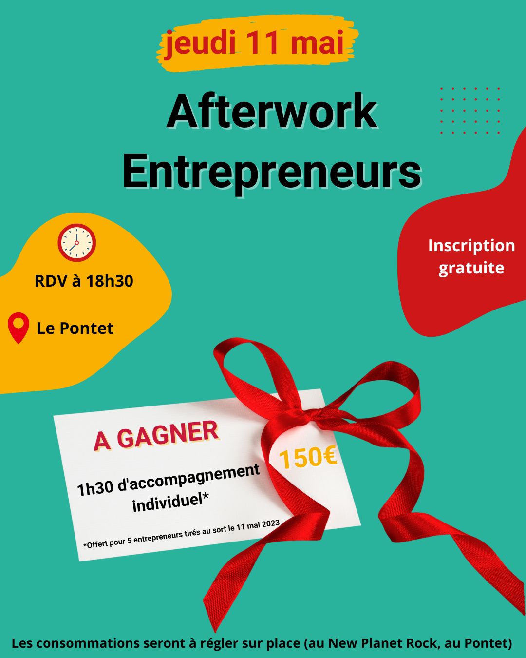 Afterwork entrepreneur Réseau EVALEO 11 mai